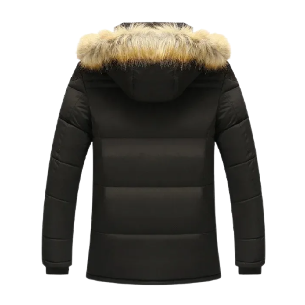 Elegante Gefütterte Fleece-Winterjacke