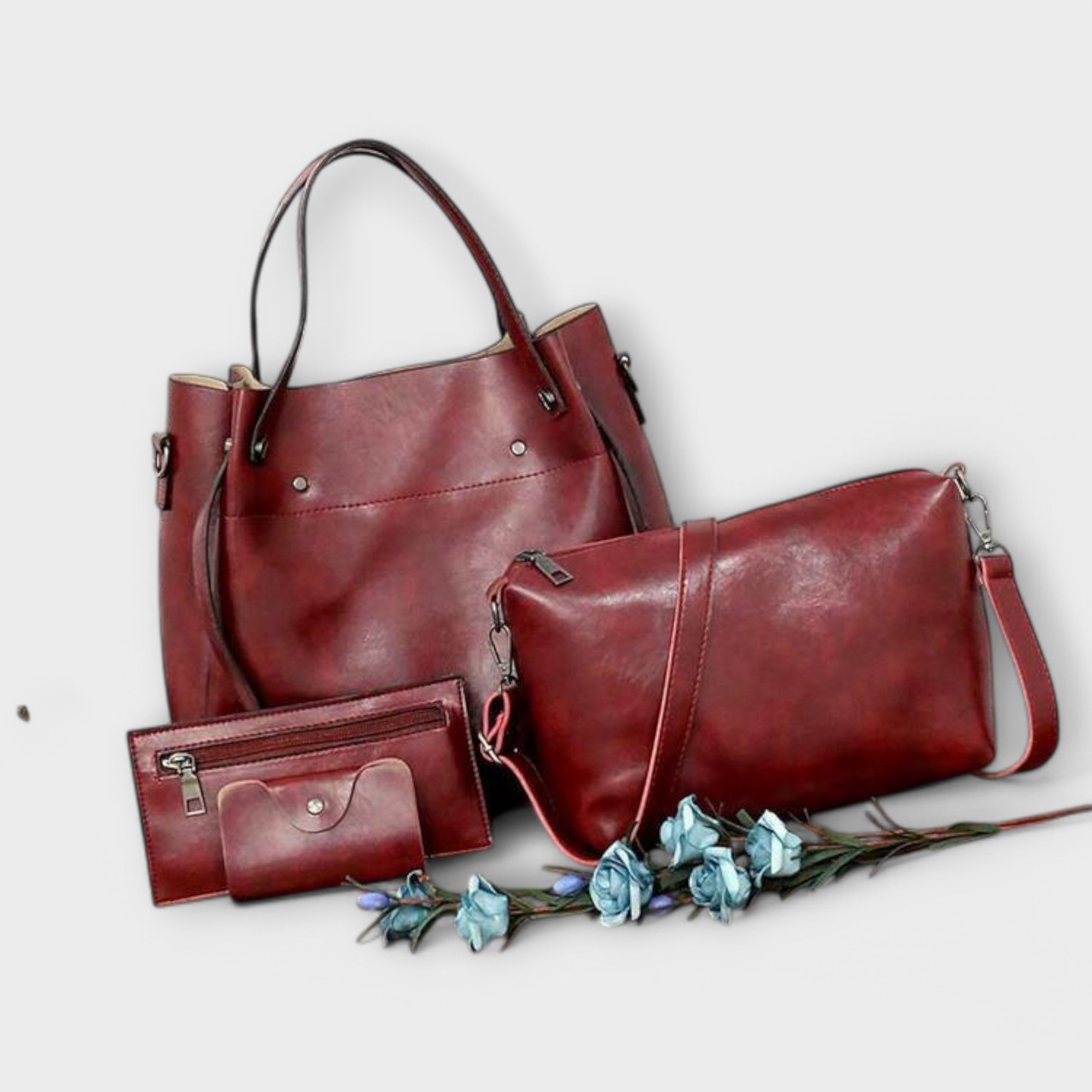 Aurora - 4-teiliges Vintage-Handtaschen-Set