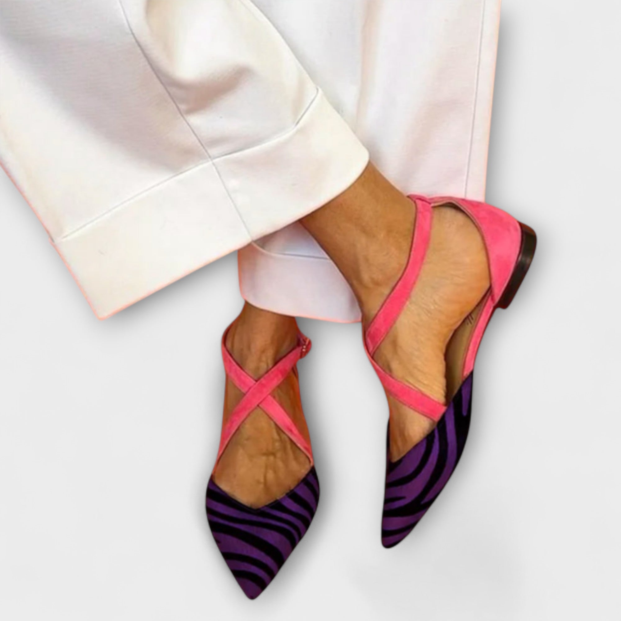 Fenna - Ballerina Flats with Straps