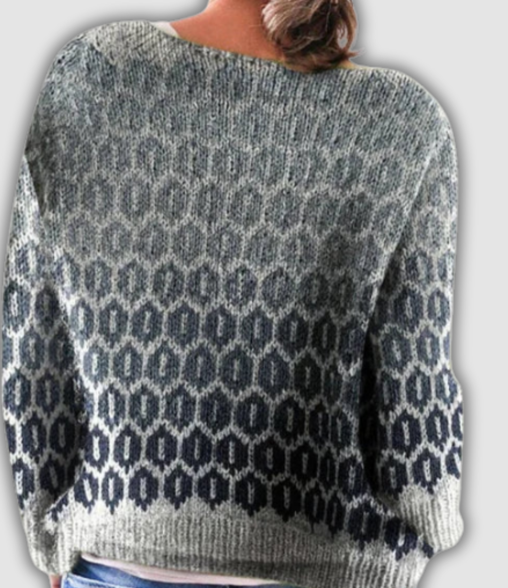 DAS EVELORA | RETRO KNIT SWEATER
