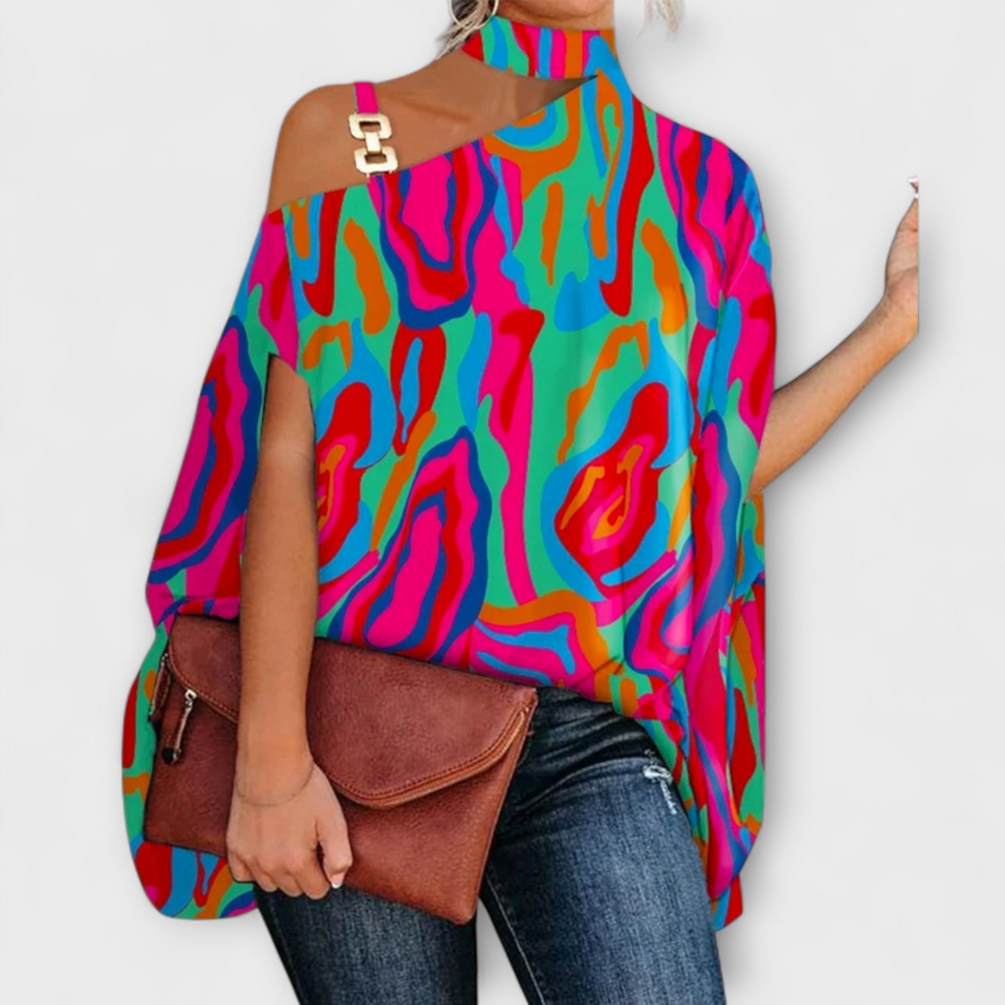 Off-Shoulder Bluse für Damen