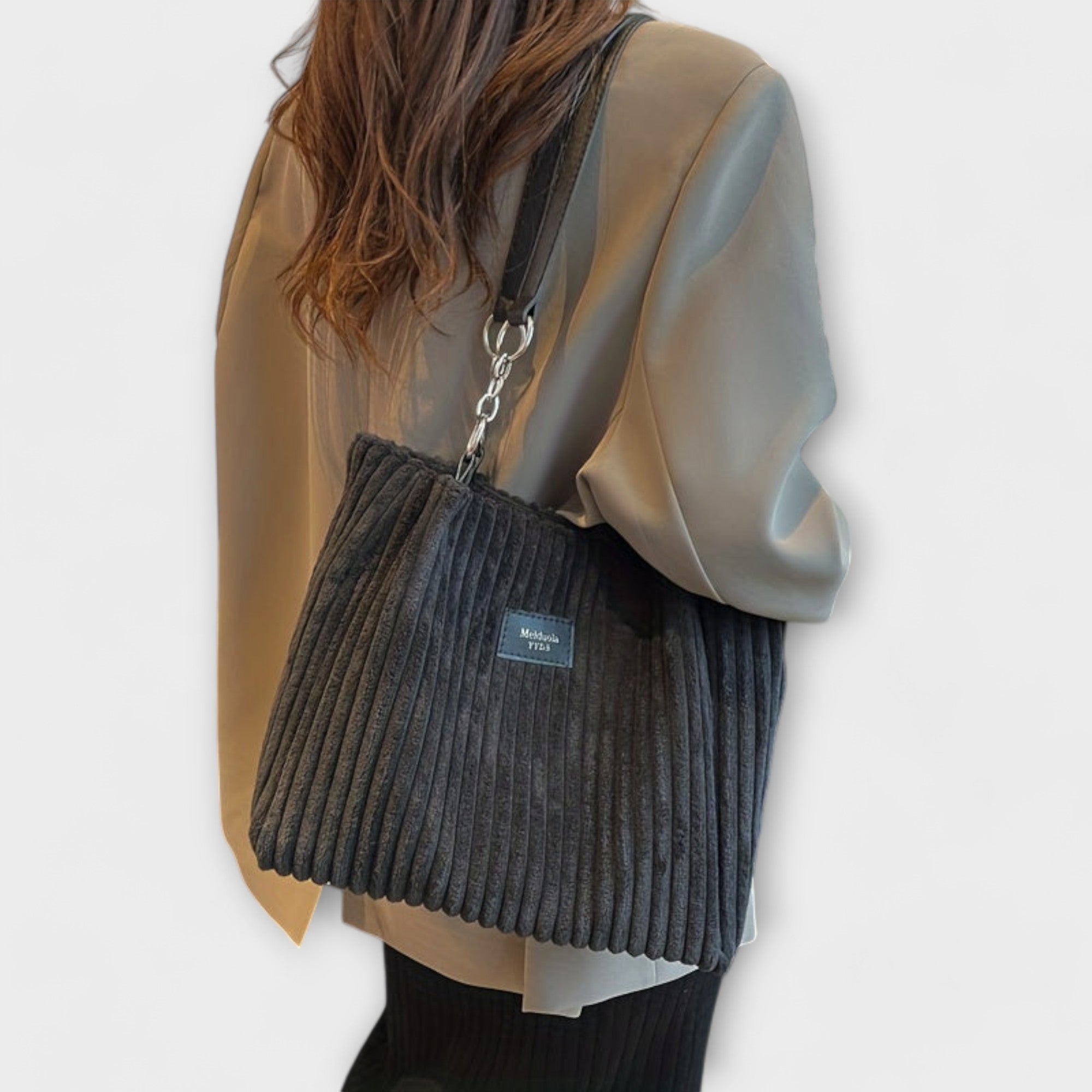 Aurora - Soft Corduroy Shoulder Bag