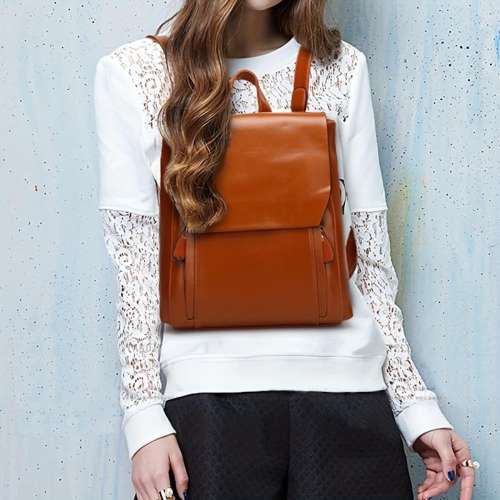 Hannelore – Vintage Rucksack mit gestepptem Design