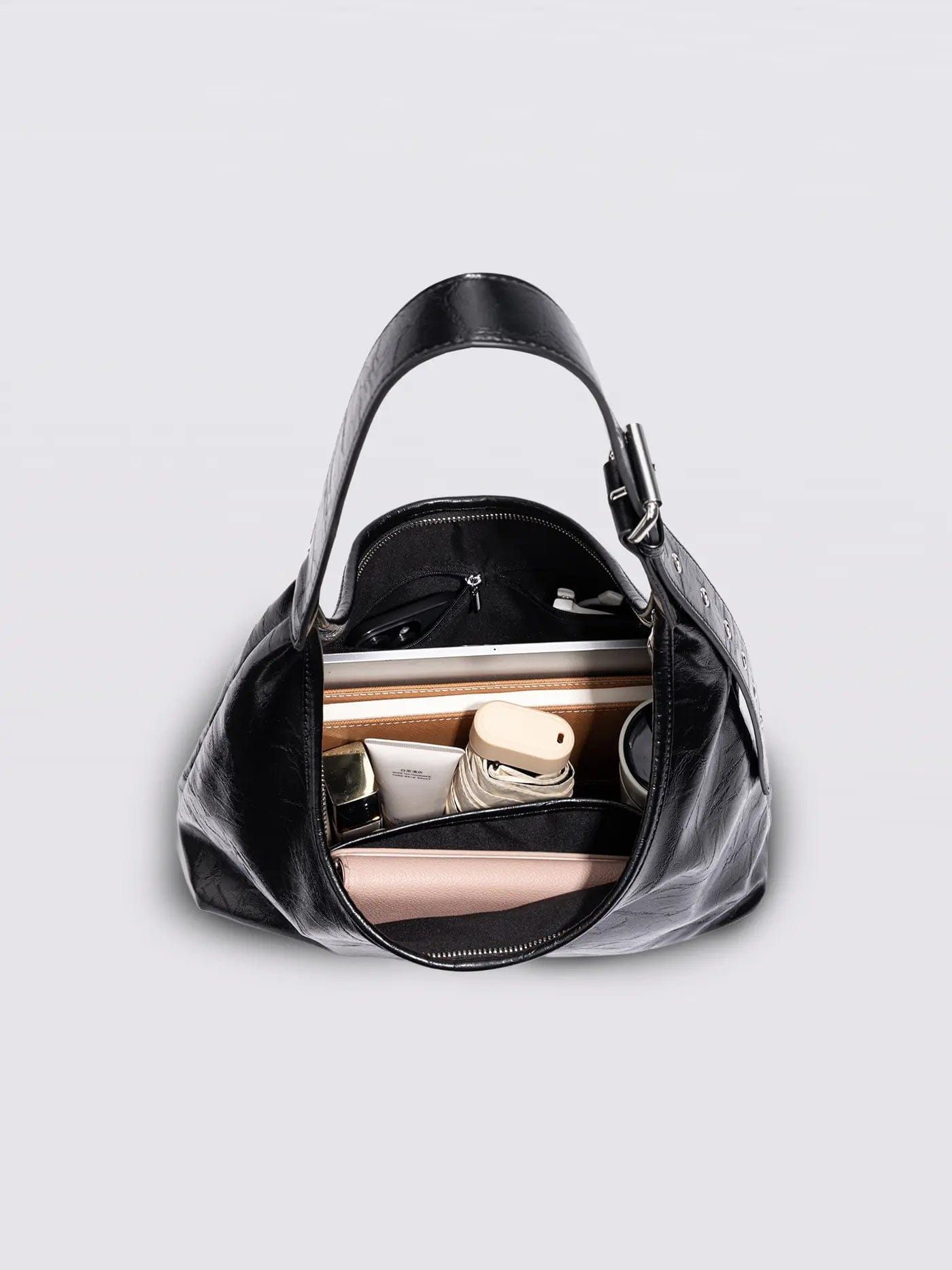 Scarlett Distressed Leather Crossbody Bag