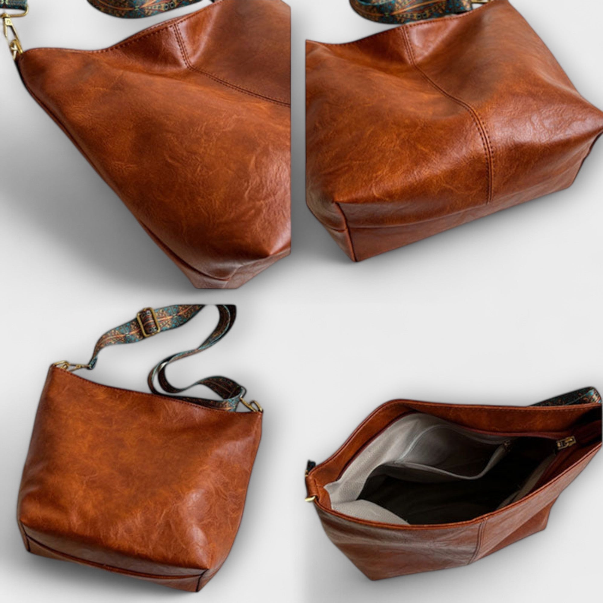Aurora - Elegante Vintage-Handtasche" can be rewritten as "Aurora - Stilvolle Vintage-Handtasche" or "Aurora - Edle Vintage-Handtasche.