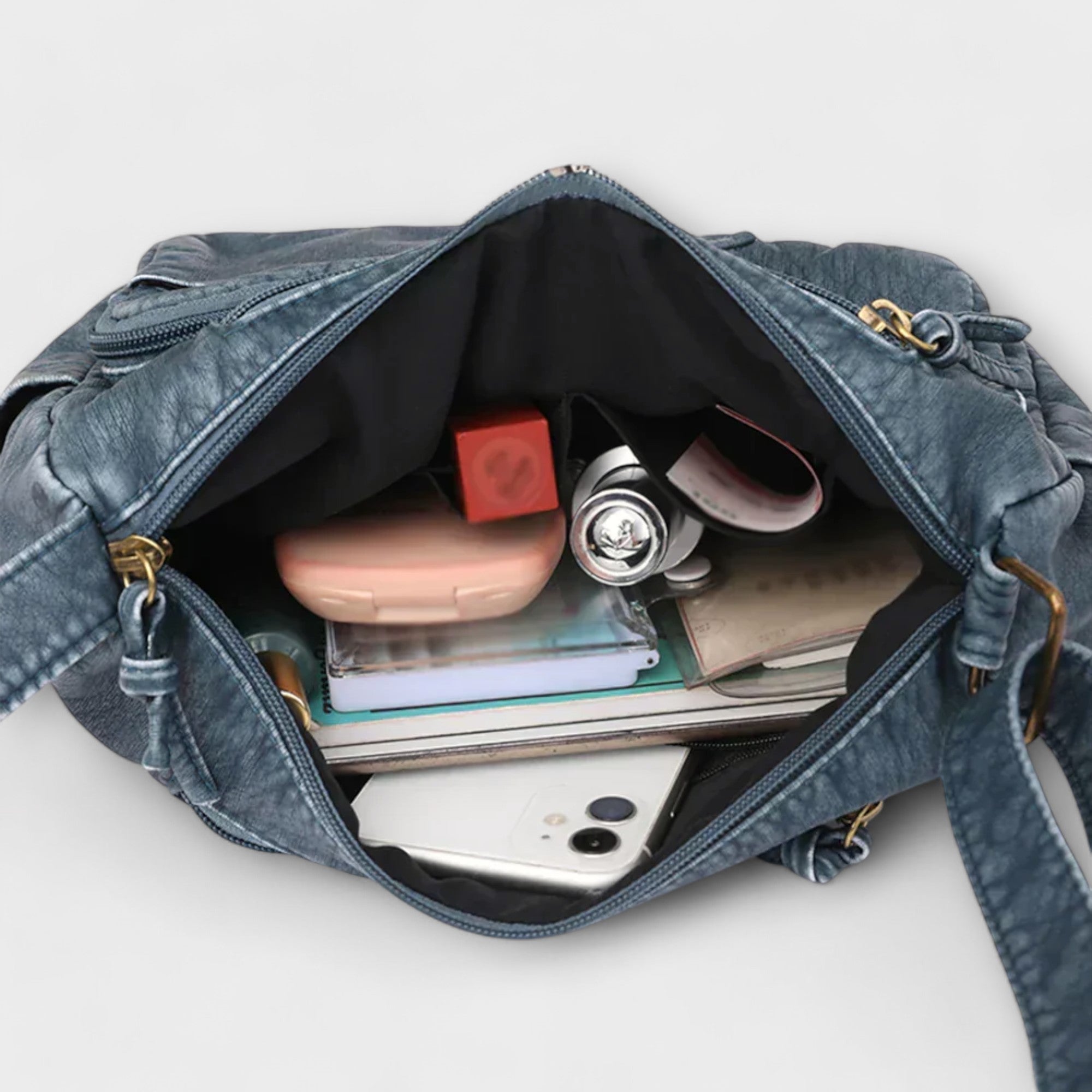 Fenix - Vintage Leder Tasche im Old Skool Stil