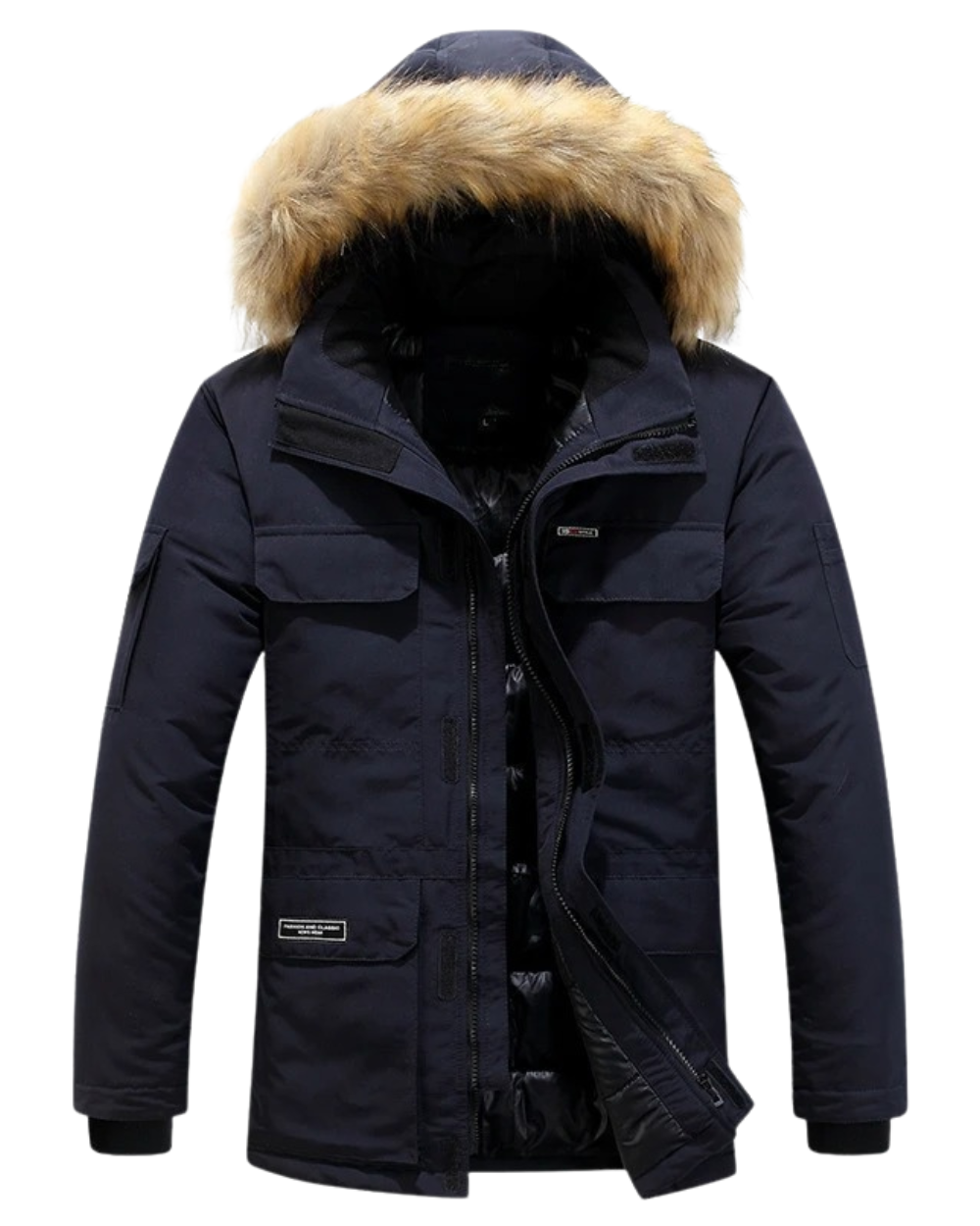 Elegante Herren-Winterjacke