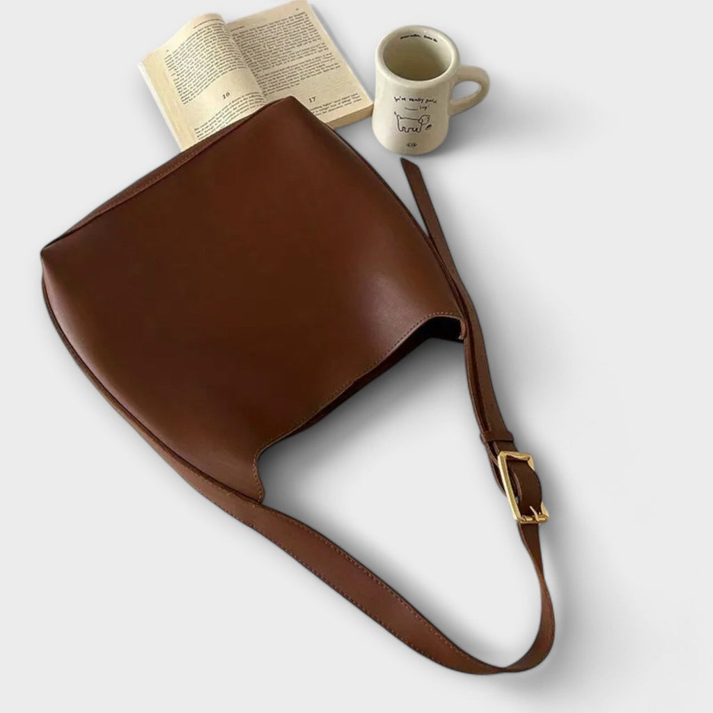 Isidore – Stilvolle Leder-Schultertasche