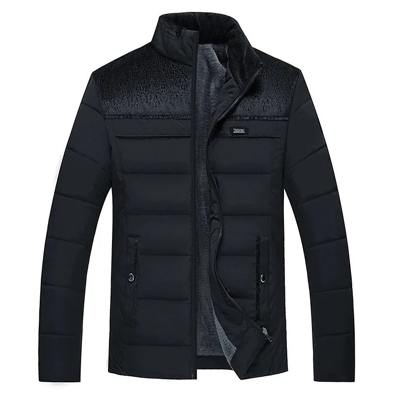 Elegante Gefütterte Steppjacke