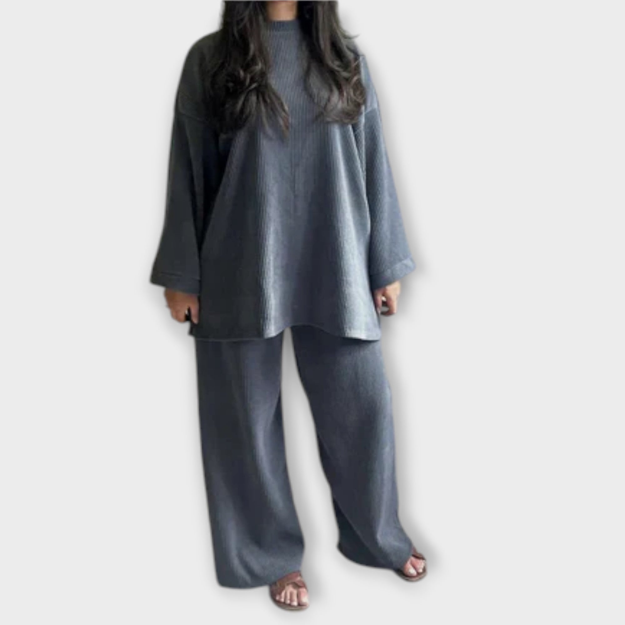 Ingrid - Oversized Set - Ribbed Design